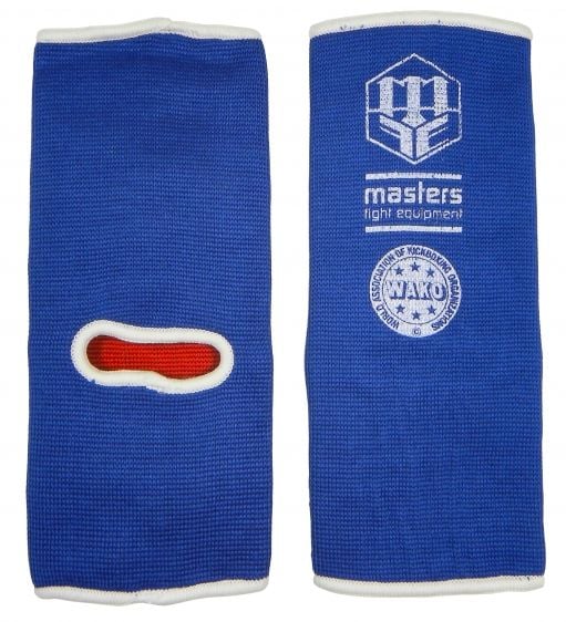 Cavigliere Kick Boxing WAKO Reversibili Rosso Blu