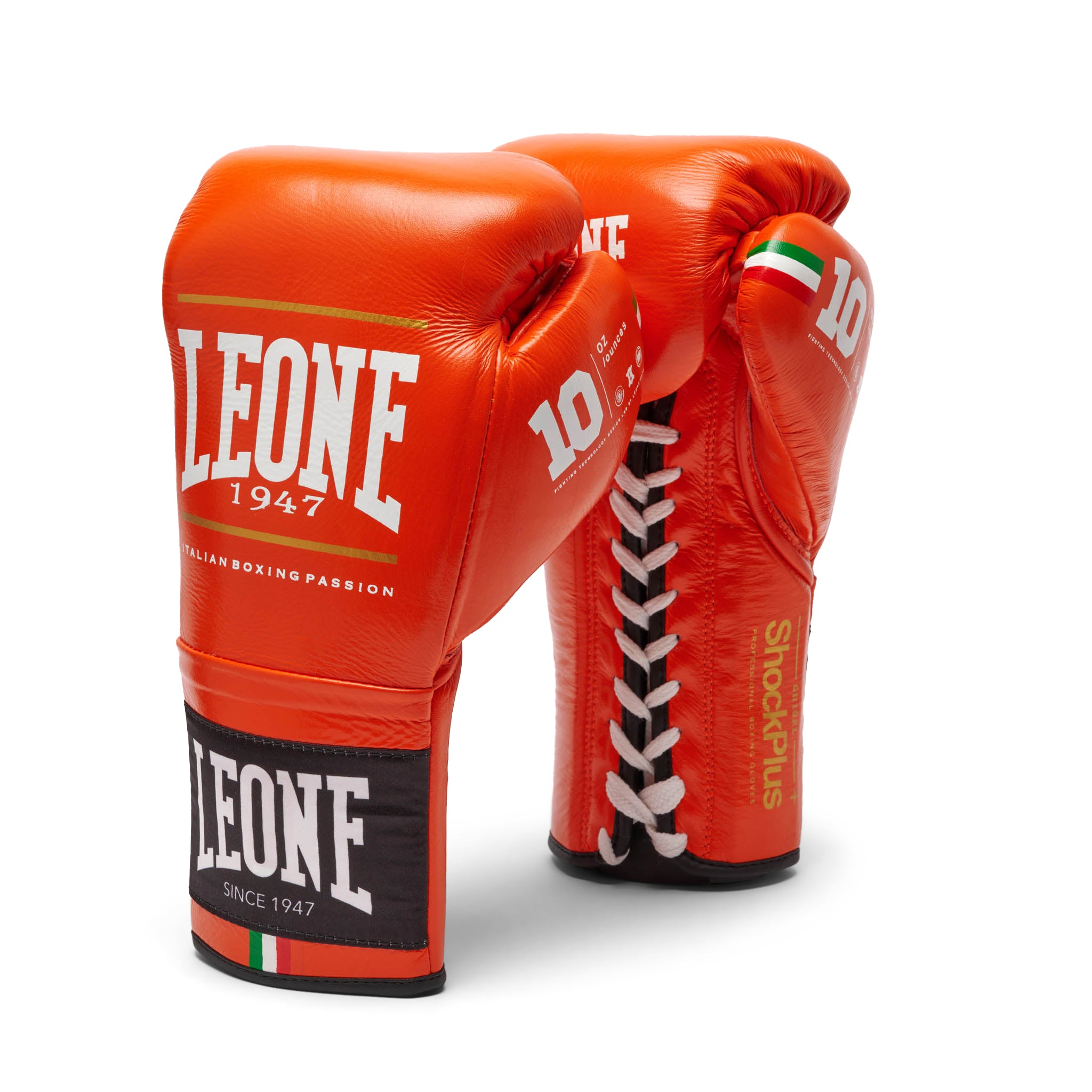 Guantoni con Lacci Leone Shock Boxe Plus