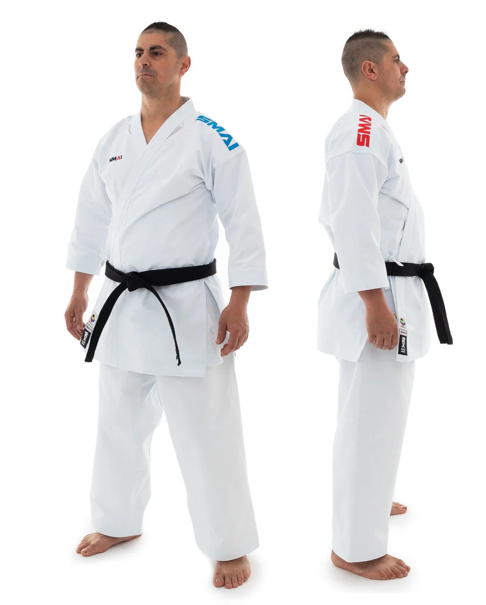 KARATEGI KATA Reversibile Premier League Smai WKF Kaminari X