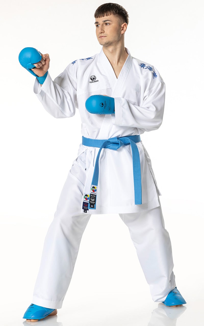 Karategi reversibile kumite Premier League Tokaido