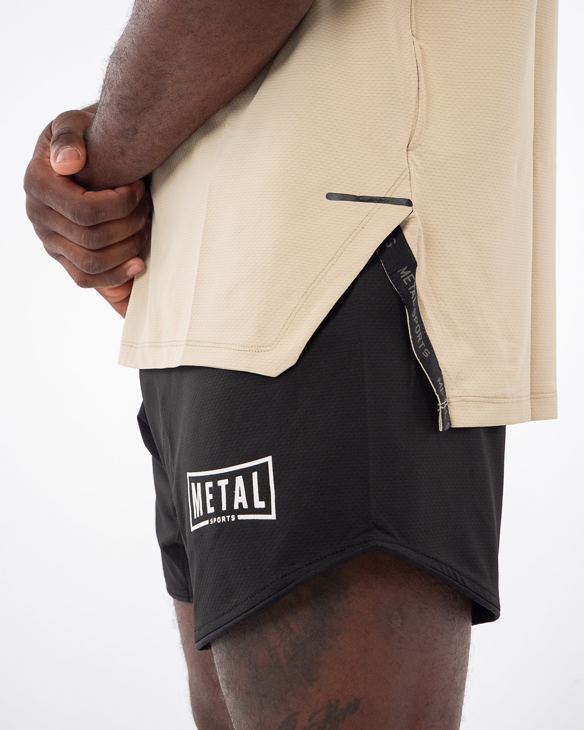 Oversized Metal Boxing Training Tank Top