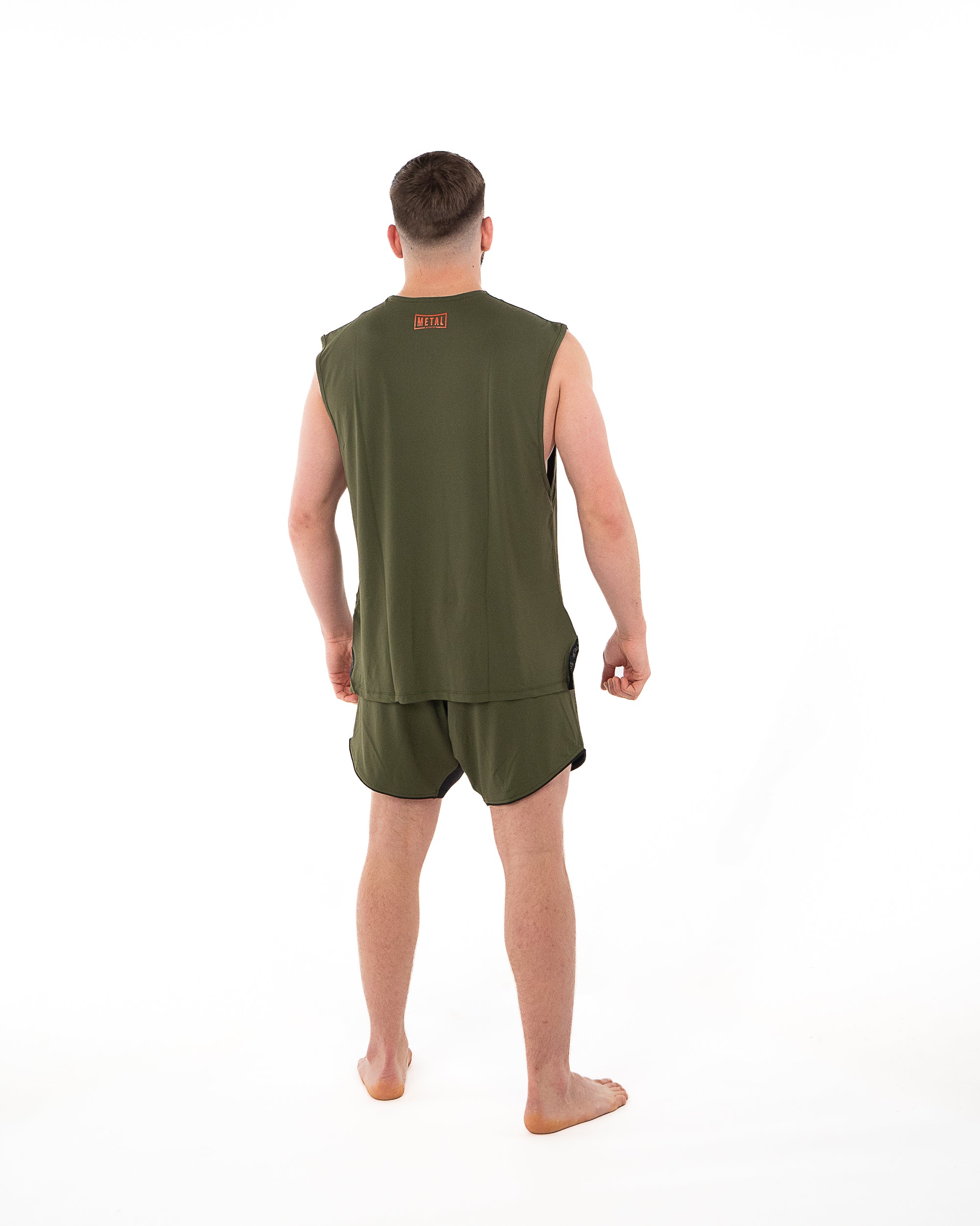 Oversized Metal Boxing Training Tank Top