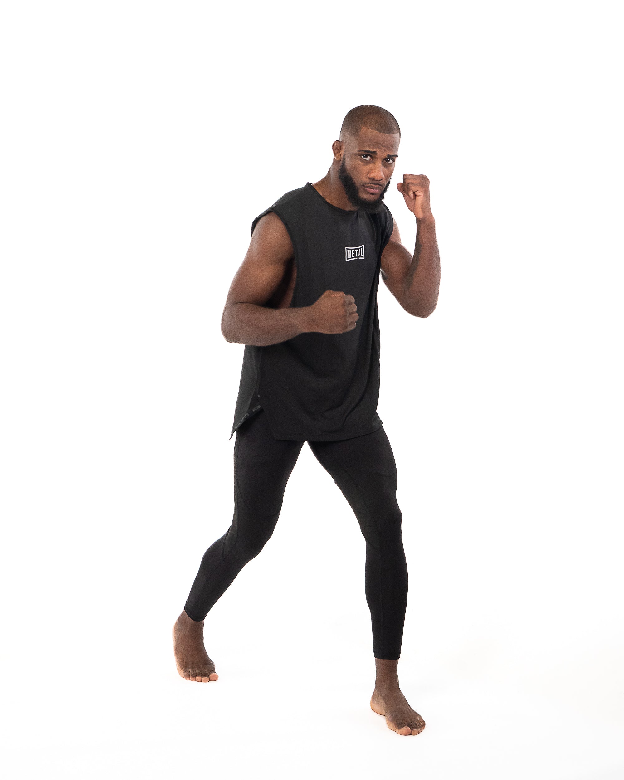 Oversized Metal Boxing Training Tank Top