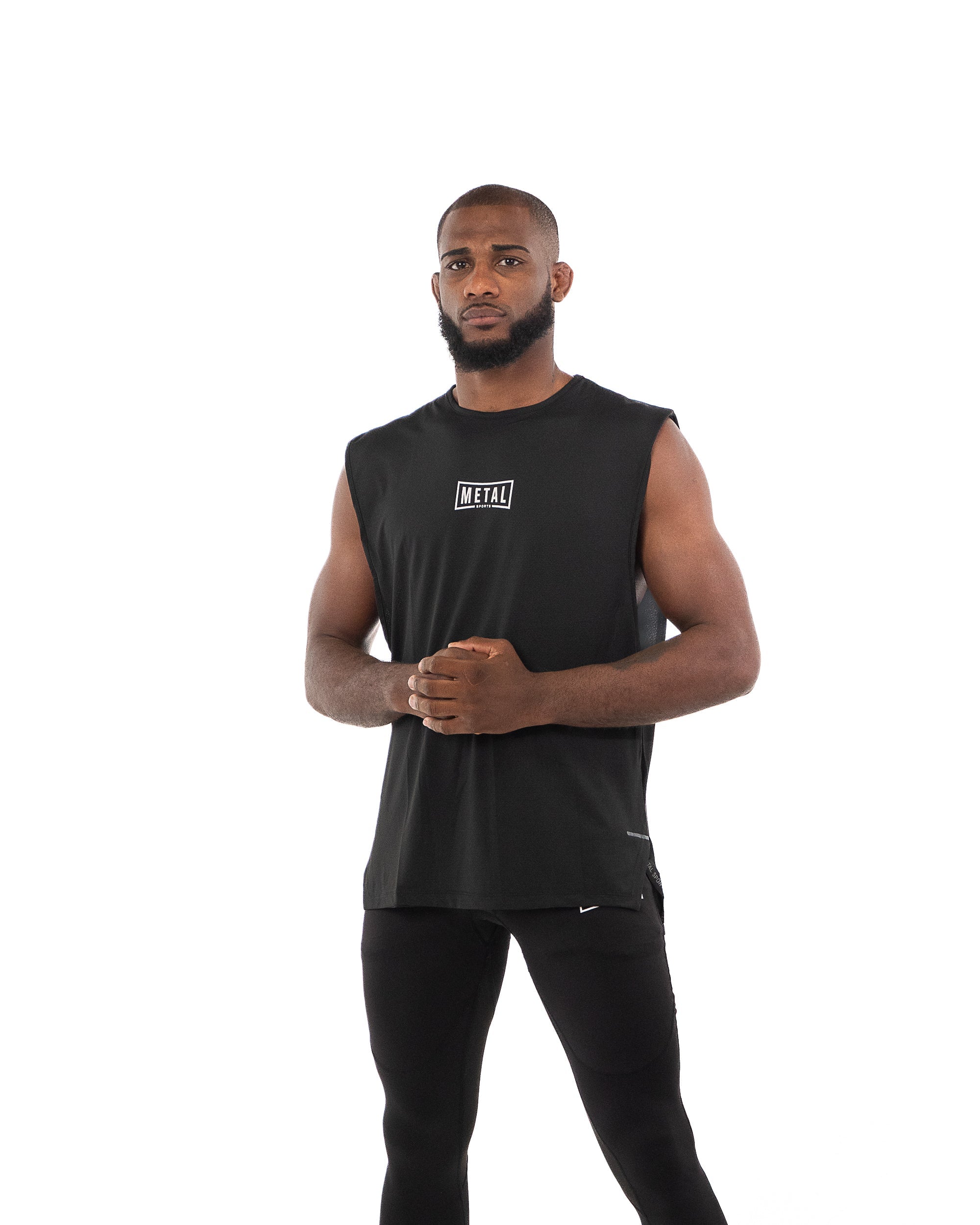 Oversized Metal Boxing Training Tank Top