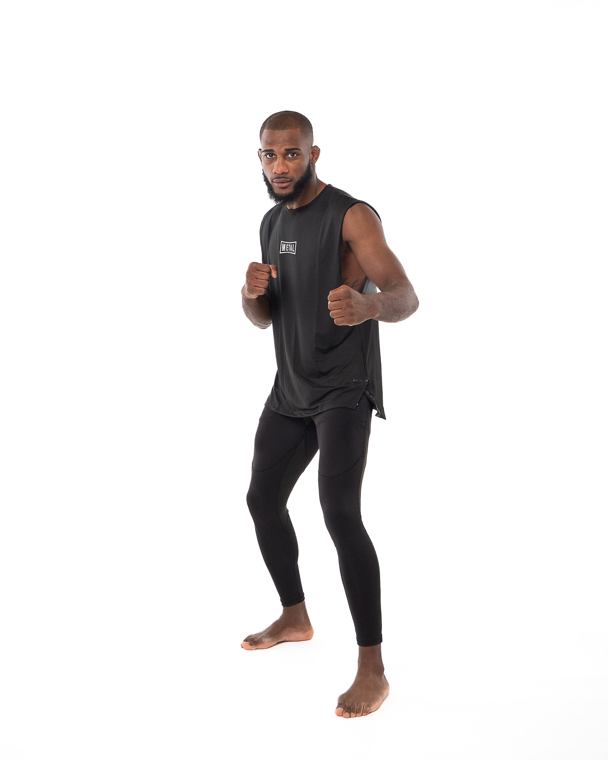 Oversized Metal Boxing Training Tank Top