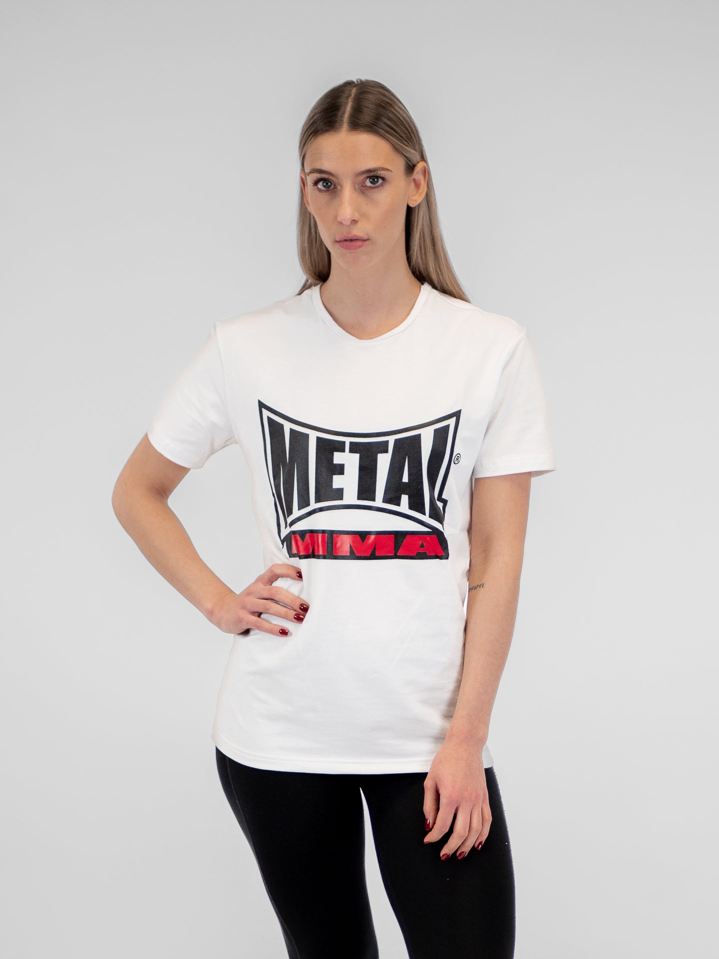 Camiseta Mujer Visual MMA Metal Boxeo