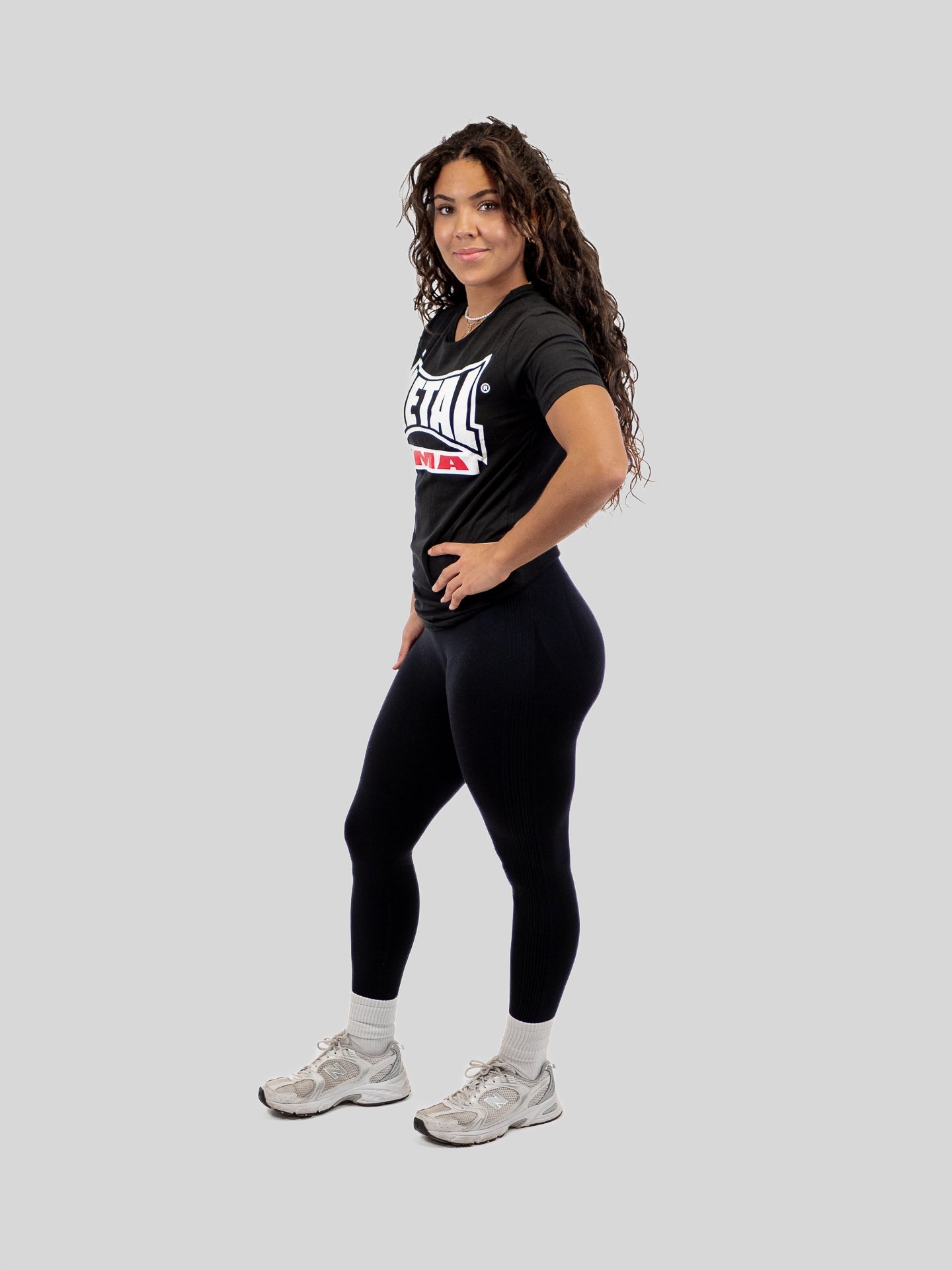 Camiseta Mujer Visual MMA Metal Boxeo