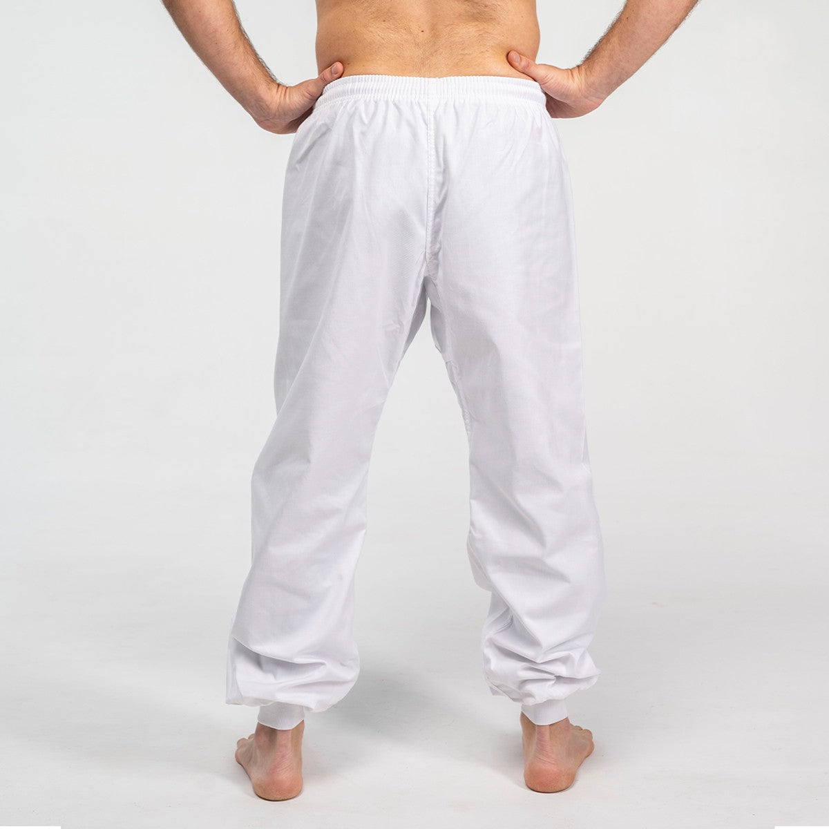 Pantaloni Elastico Caviglie e Vita Karate Kung Fu