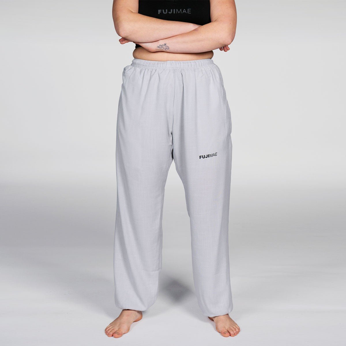 Pantaloni Kung Fu Wushu Tai Chi in Lino - Fight Club Store