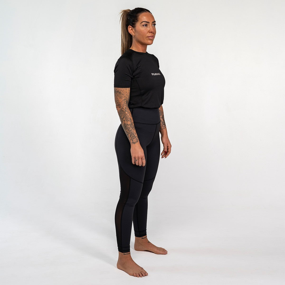 Rashguard Femminile Manica Corta Training