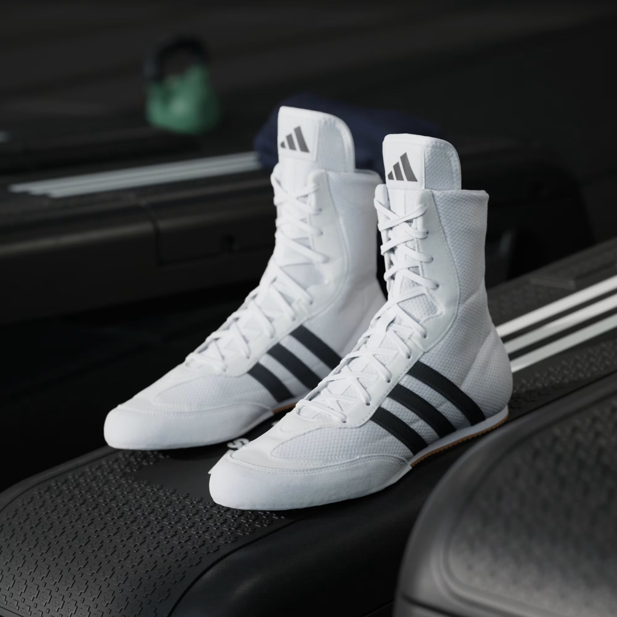 Scarpe Boxe Bianche Adidas Box Hog 2