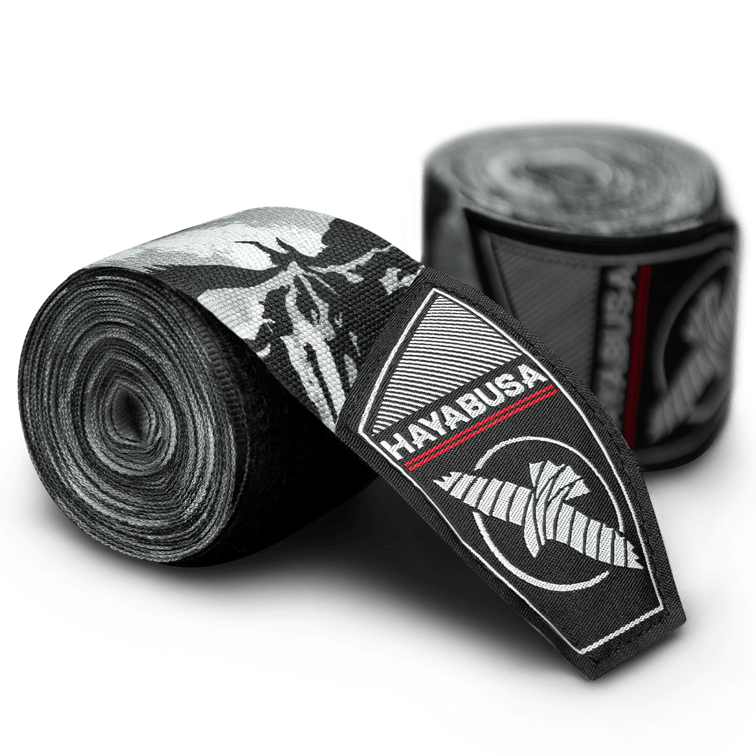 Pereche de bandaje rulate Hayabusa Marvel Hero Elite The Punisher cu craniu iconic