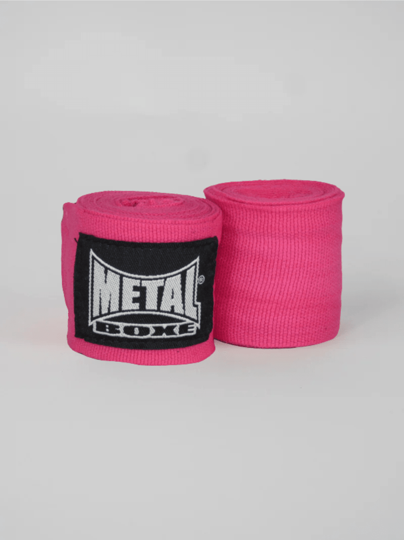 Metal Boxe boxningsbandage 2,5 meter rosa