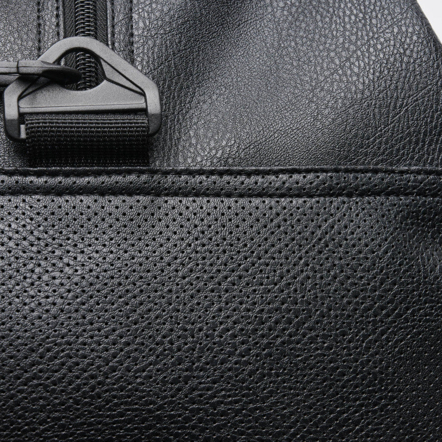 Borsone Leone Flag in Similpelle