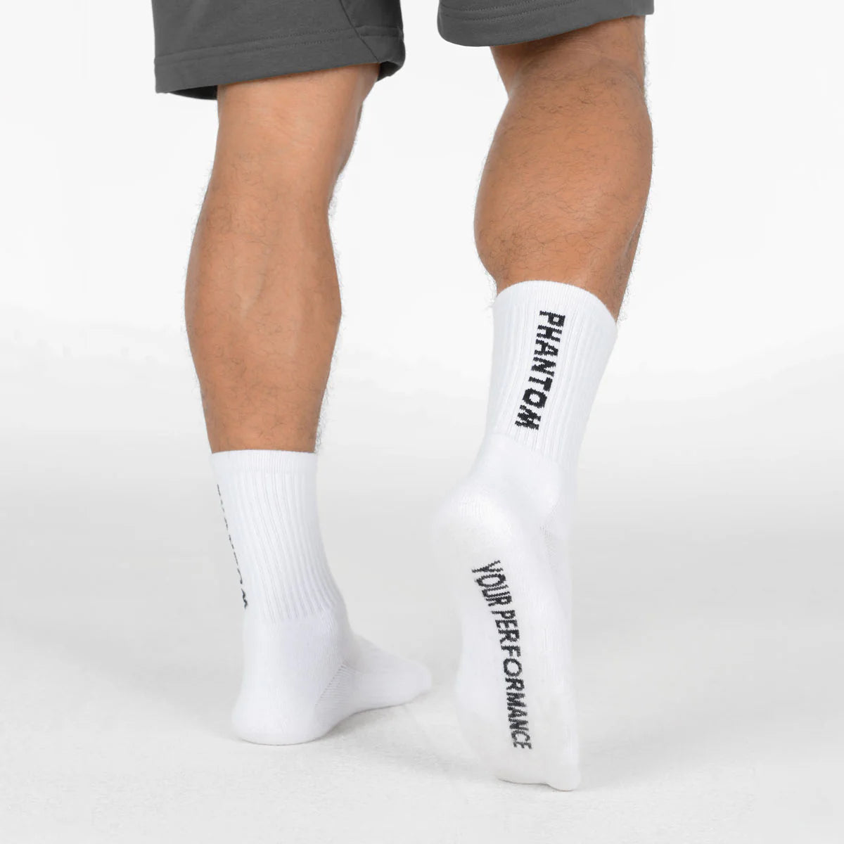 Șosete Adidas Cushioned albe