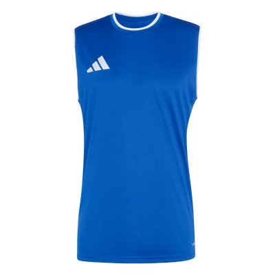 Niebieski tank top Adidas Wako Kick Light Adidas, widok z przodu, wykonany z tkaniny interlock