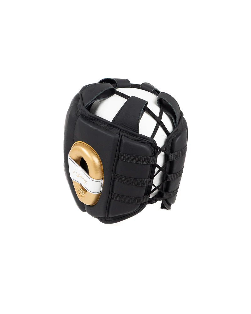 Vue arrière du casque professionnel Metal Boxe Legacy avec fermeture à lacets