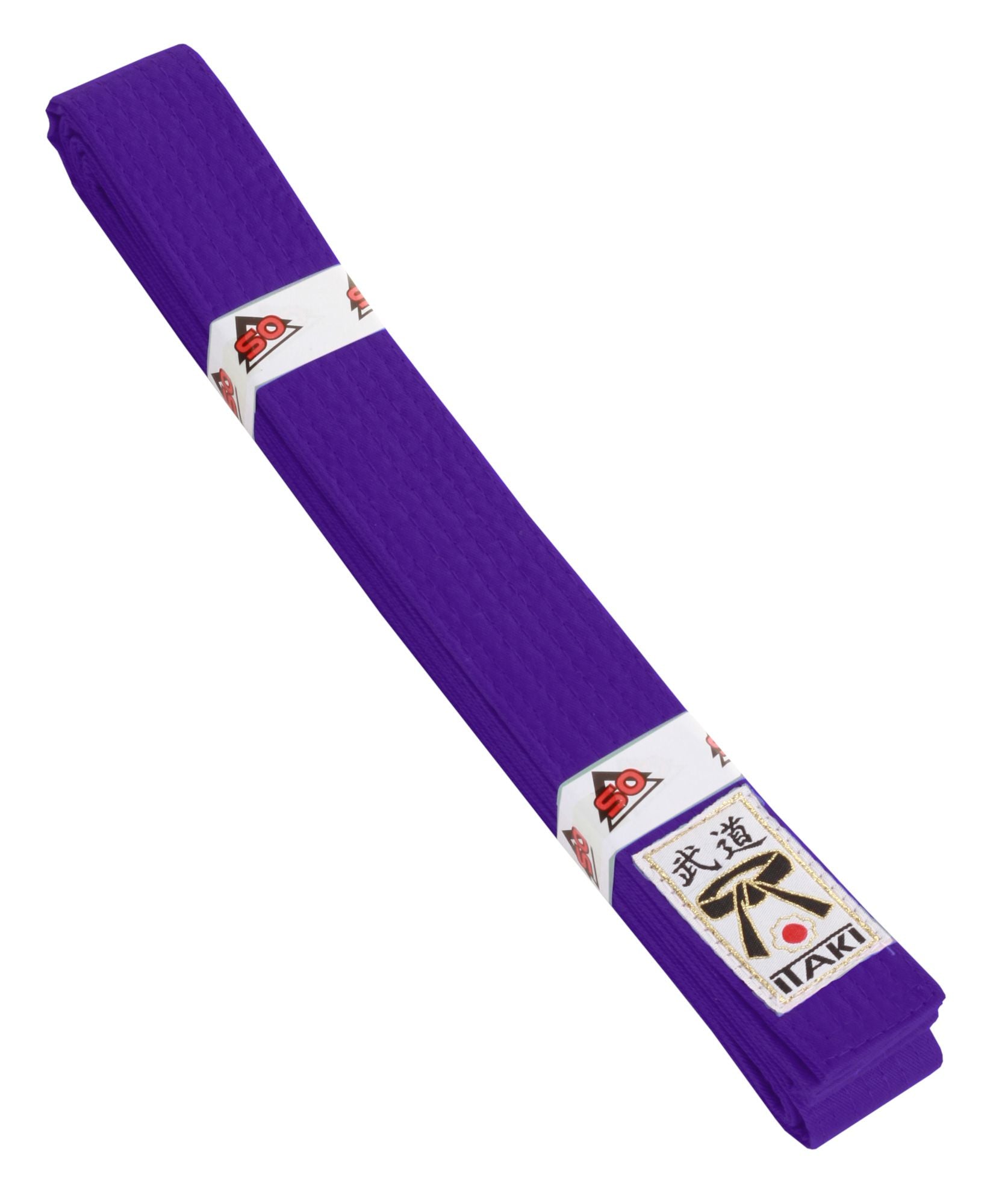 cintura arti marziali colore viola.alta 4 cm