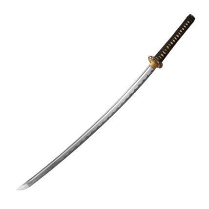 Katana d'entraînement en acier Black Maru