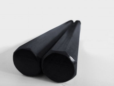 Nunchaku octogonal en bois avec chaîne en métal