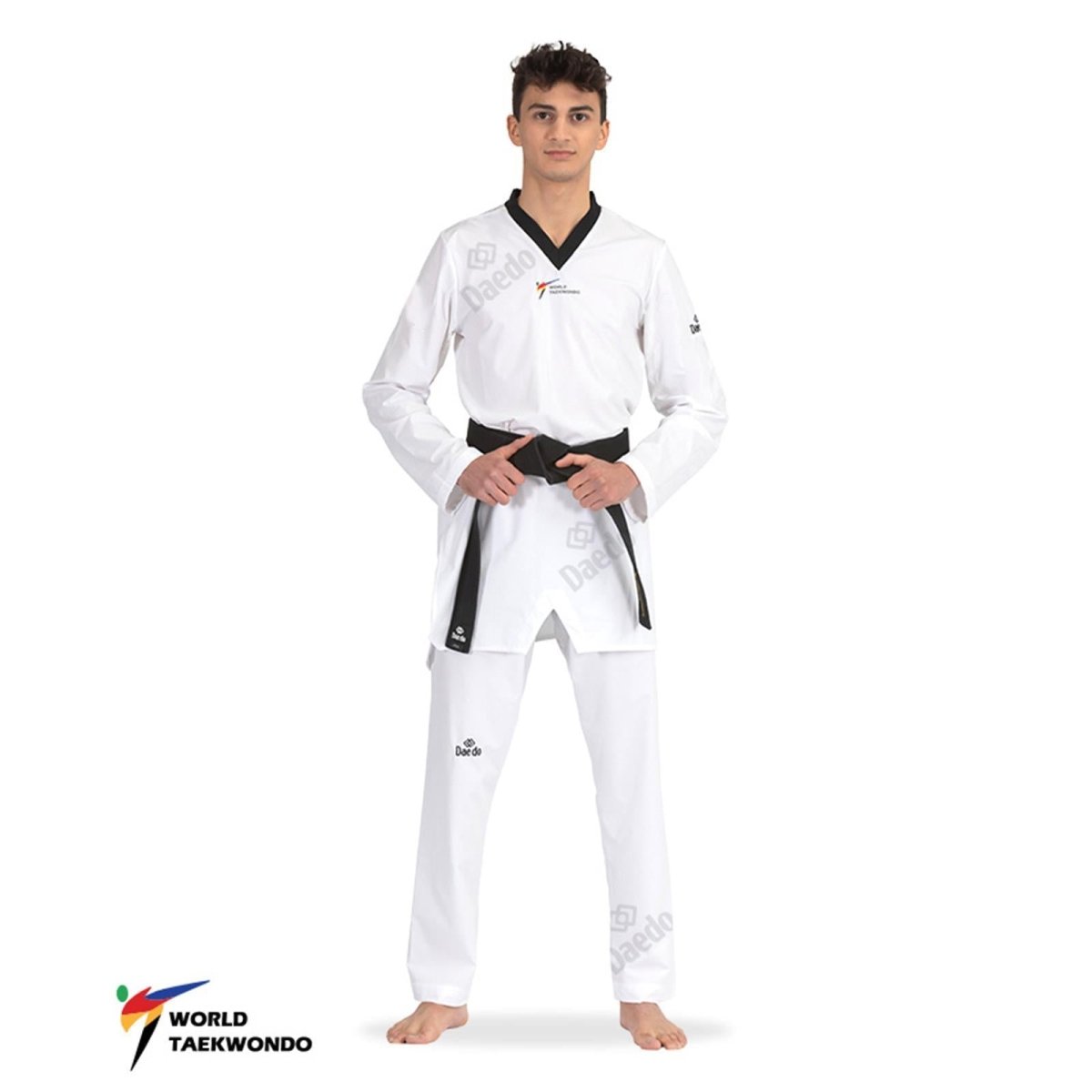 Dobok DAEDO Collo Nero Modello Olimpiadi - Fight Club Store
