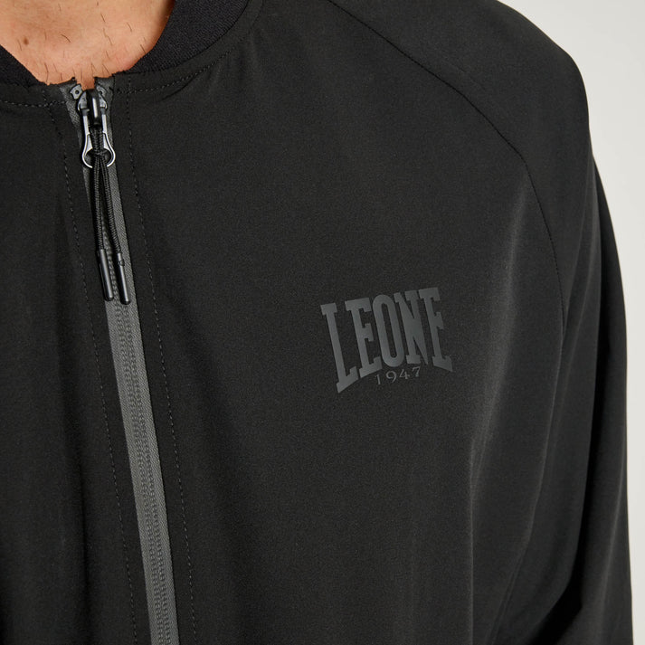 Leone Black Lion Lightweight Technical Sweatshirt with Zip (Sweat technique léger avec fermeture éclair)