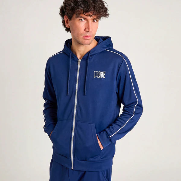 Leone Classic Lightweight Hoodie avec fermeture éclair