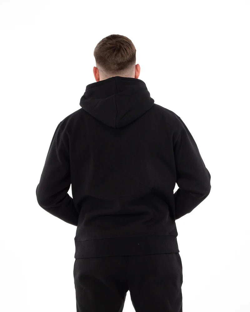 Achteraanzicht Black Metal Boxing hoodie Metal Sports-collectie