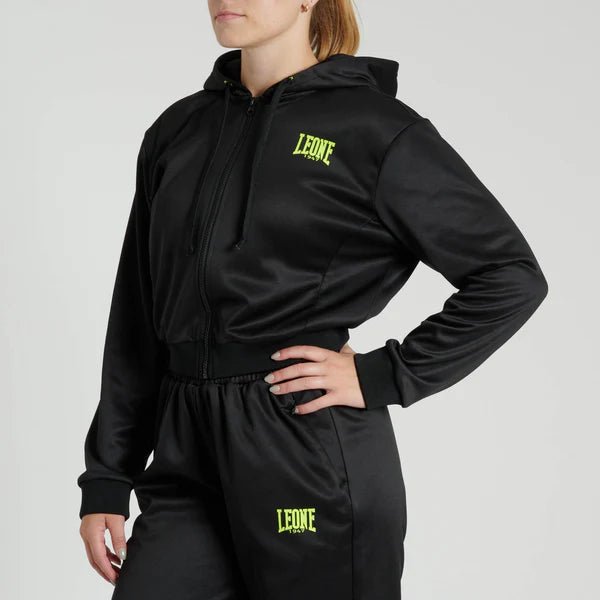 Felpa Donna Crop Leone WACS - Fight Club Store