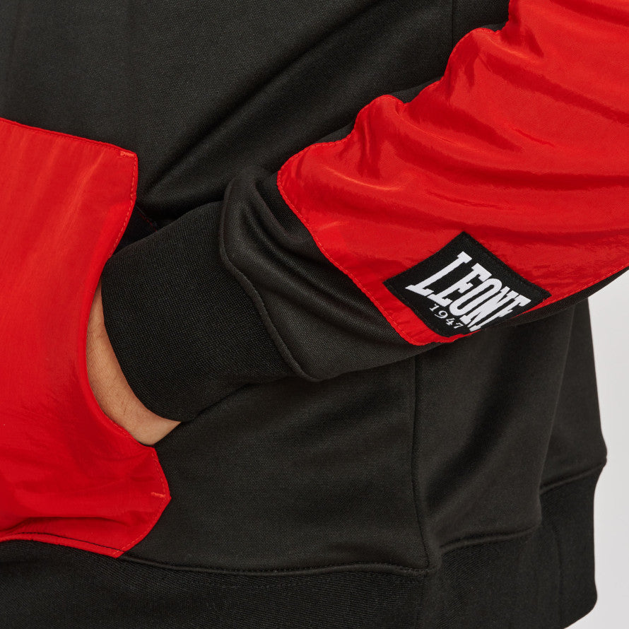 Felpa Leone WACS con Cappuccio