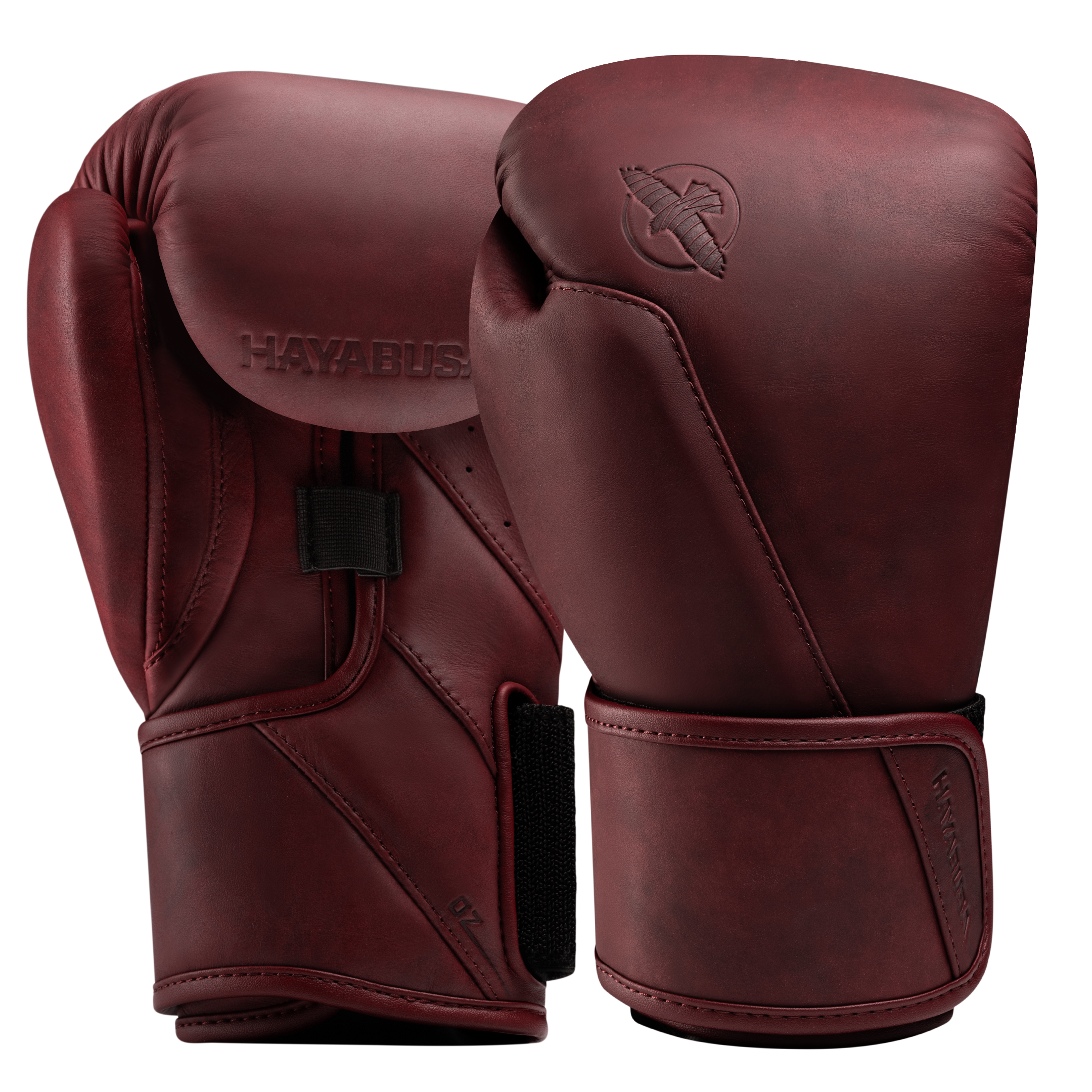 Paio di guanti da boxe Hayabusa T360 color bordeaux cabernet, eleganza e protezione d'élite