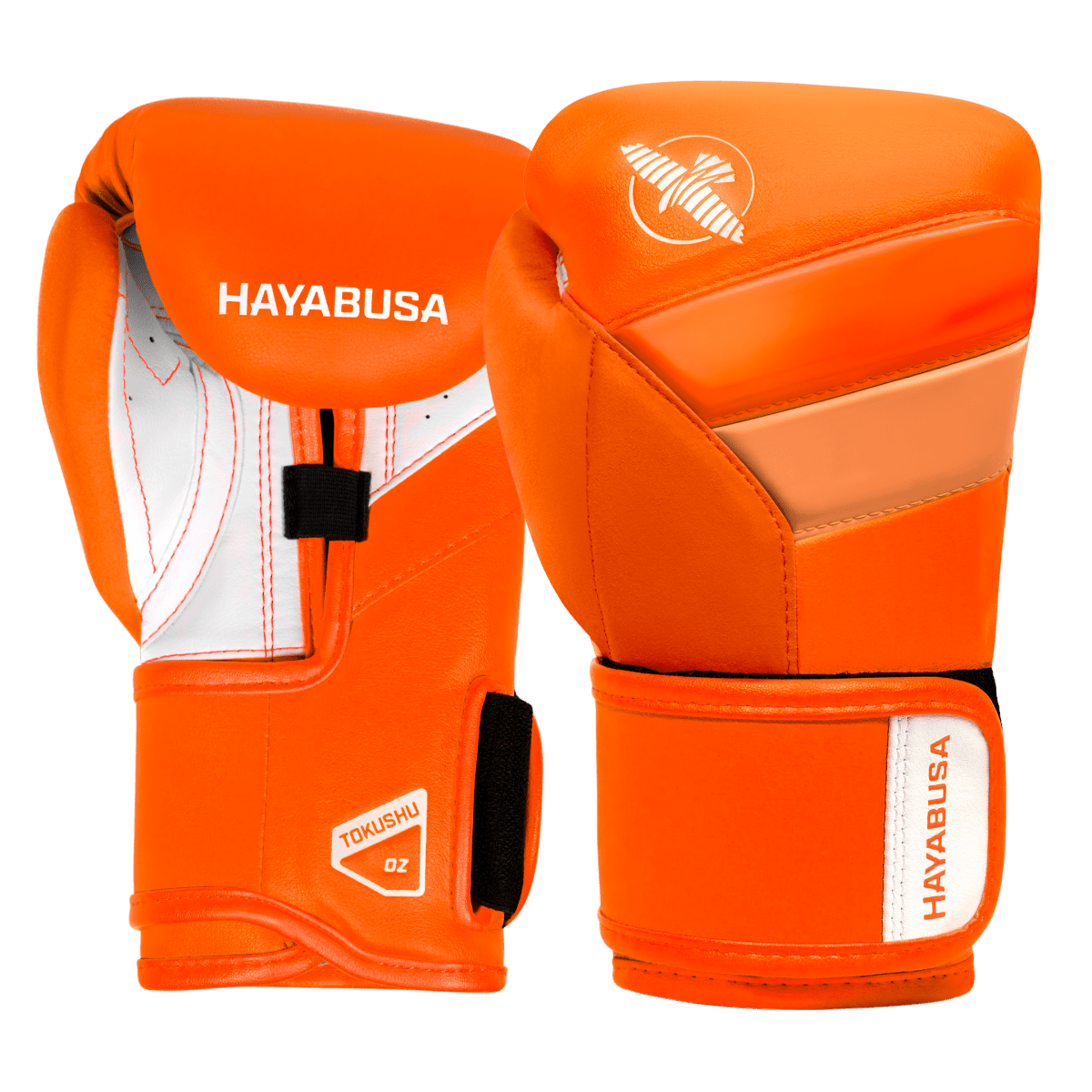 Hayabusa T3 neon oranje bokshandschoenen voor jonge kampioenen