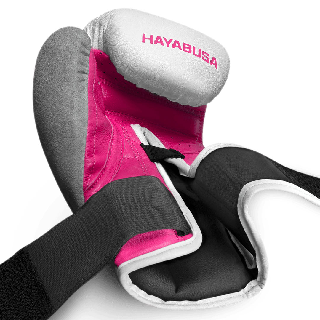 Open sluiting van het witroze Hayabusa T3-model