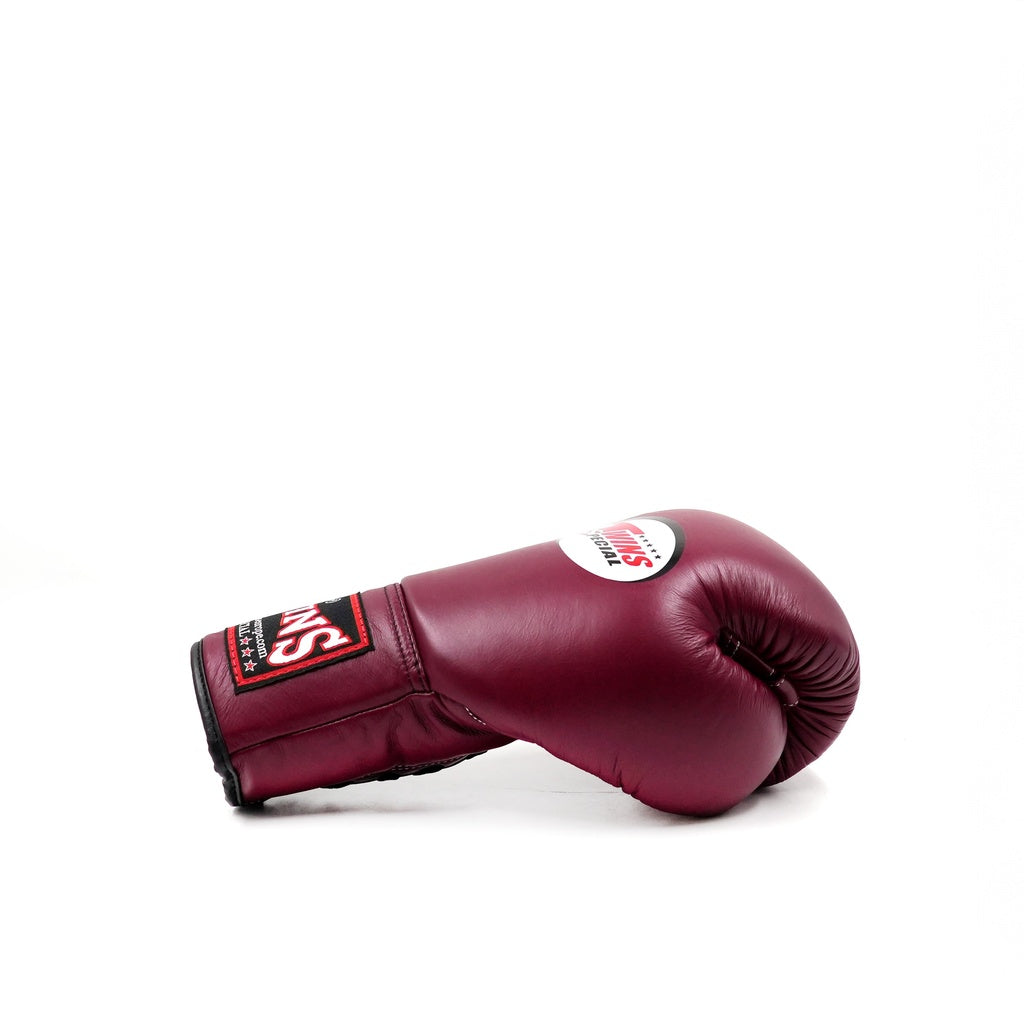 Gants Twins Special à lacets - Cuir uni