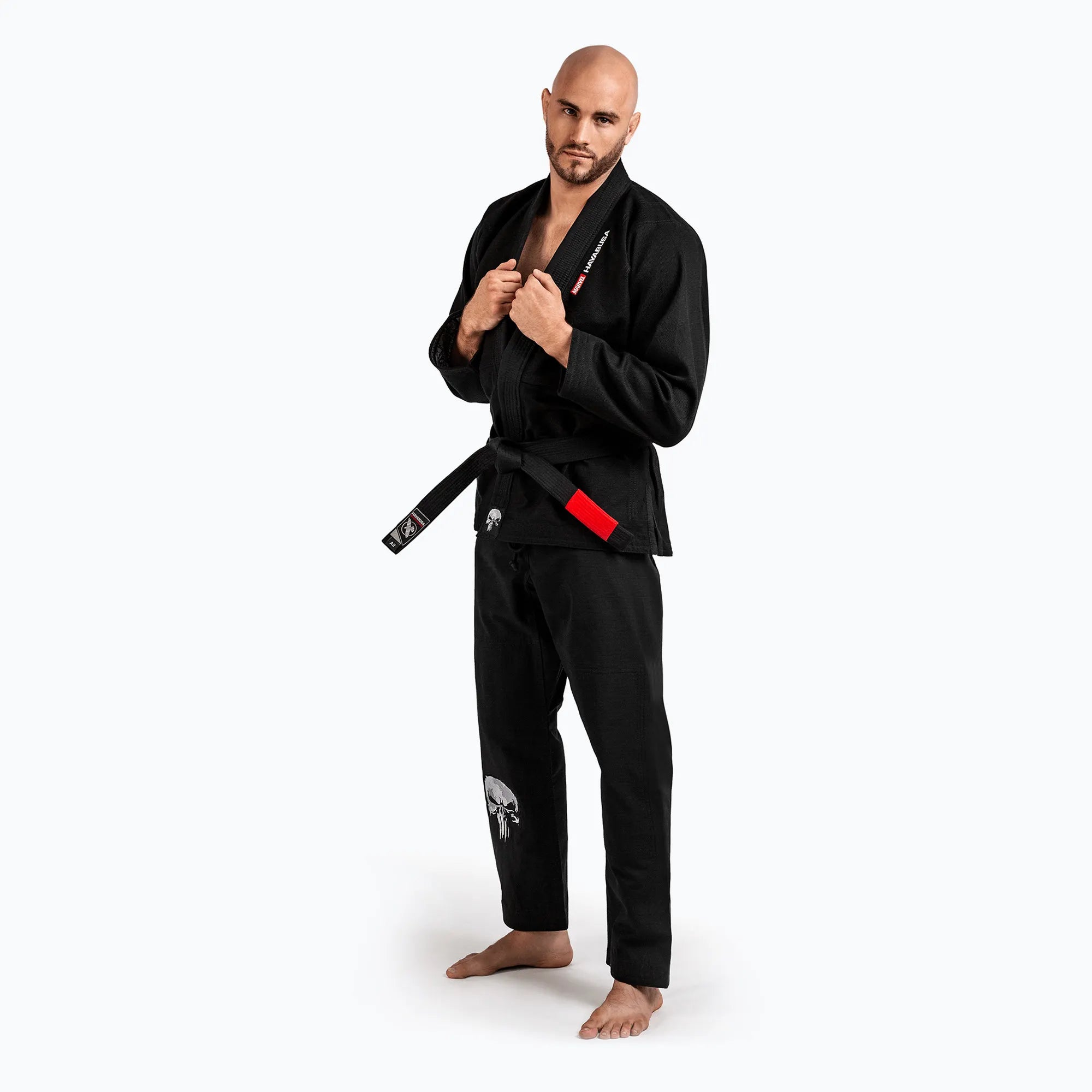 Kimono completo da Brazilian Jiu Jitsu edizione speciale The Punisher.