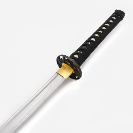 Katana décoratif en acier forgé noir