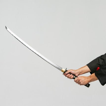 Katana Decorativa in Acciaio Forgiato Bambù Marrone - Fight Club Store