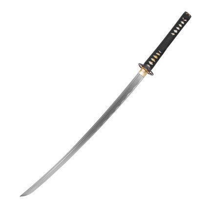 Katana d'entraînement Hagane Maru en acier forgé noir