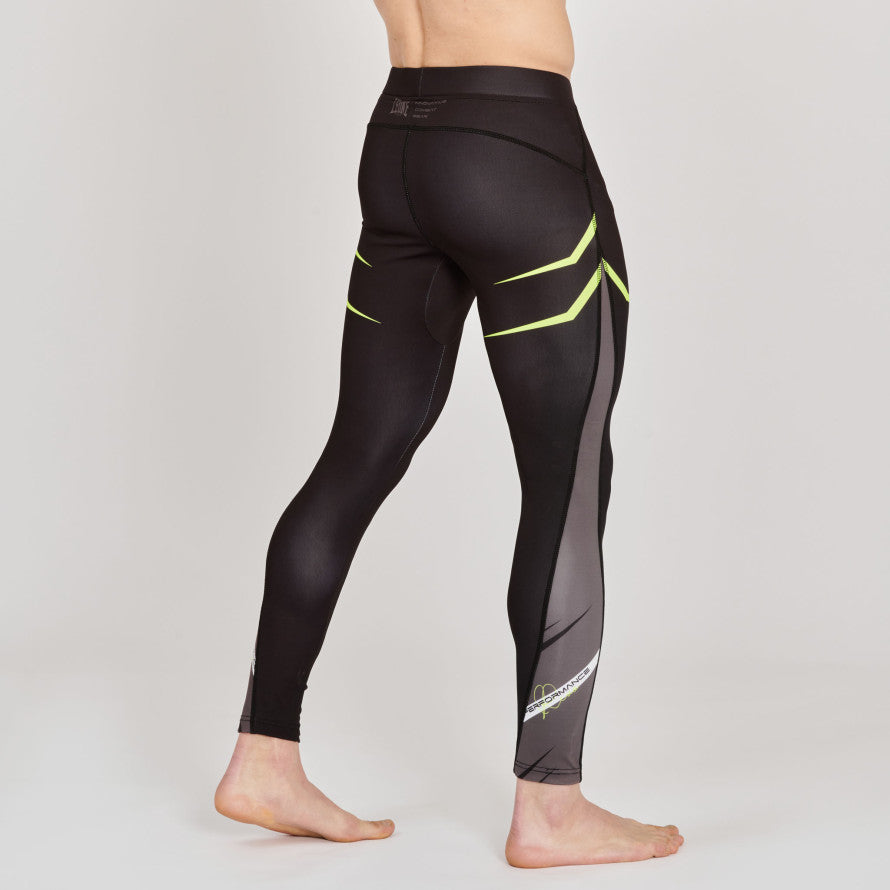 Leggings a compressione Leone Revo Fluo