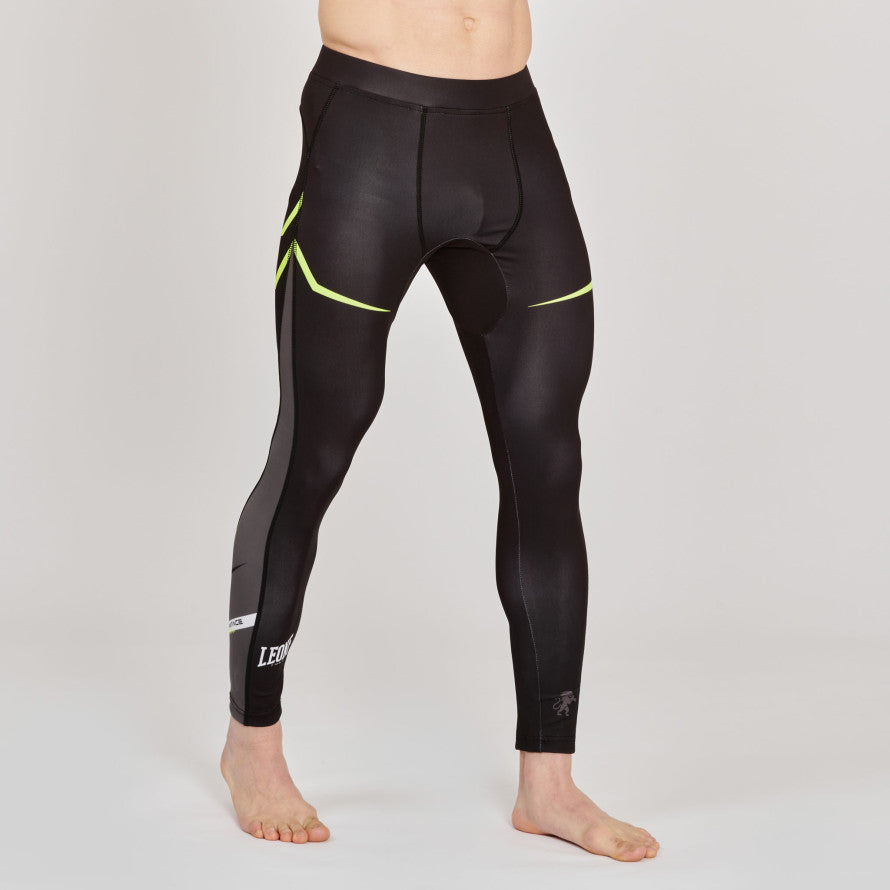 Leggings a compressione Leone Revo Fluo