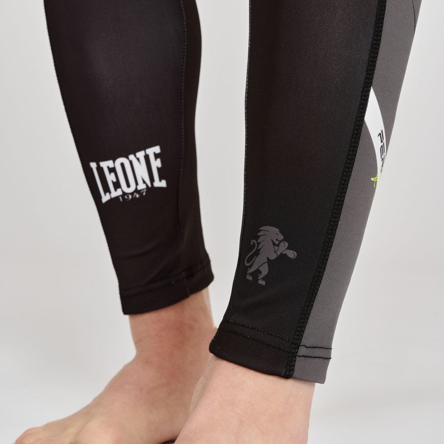 Leggings a compressione Leone Revo Fluo