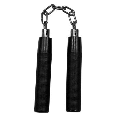 Nunchaku télescopique en fer à trois sections