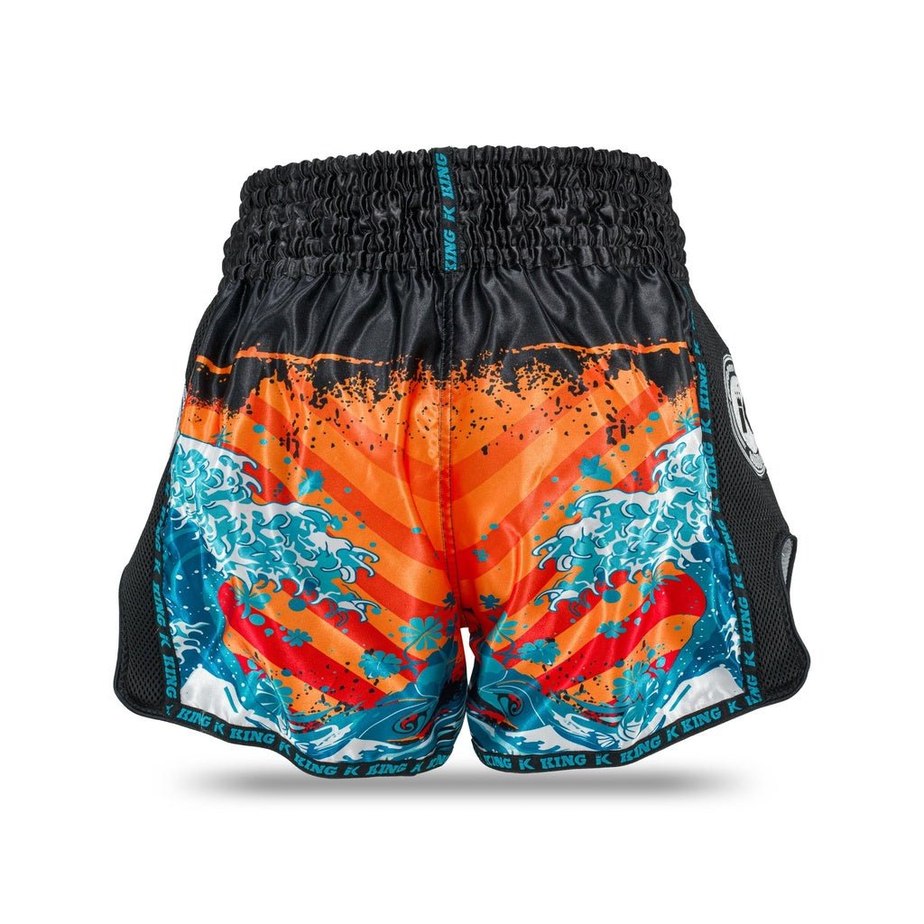 Pantaloncini Muay Thai K KING Dragon - Grafica Sublimata - Fight Club Store