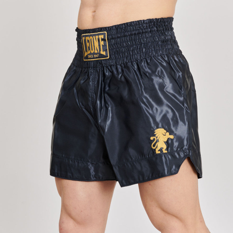 Pantaloncini Kick Thai Leone tinta unita