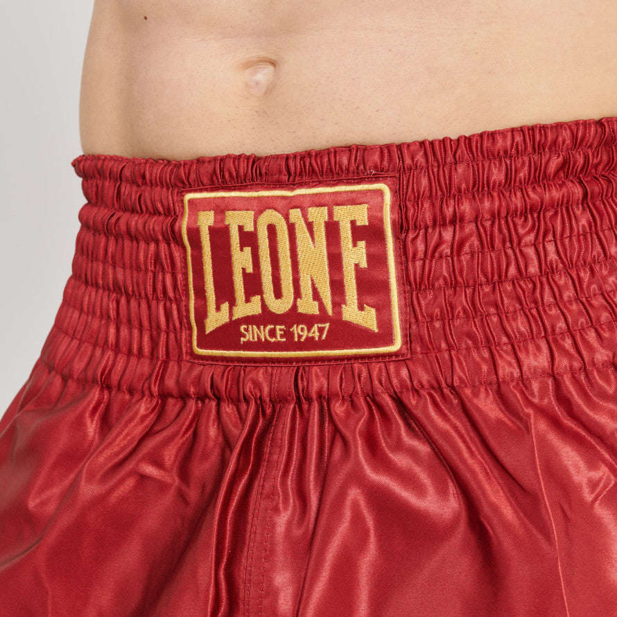 Pantaloncini Kick Thai Leone tinta unita