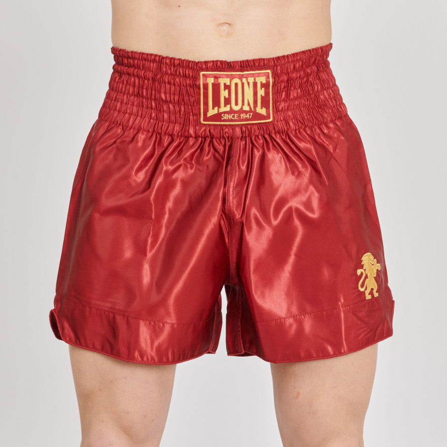 Pantaloncini Kick Thai Leone tinta unita