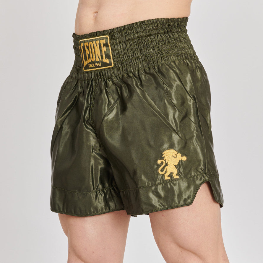 Pantaloncini Kick Thai Leone tinta unita