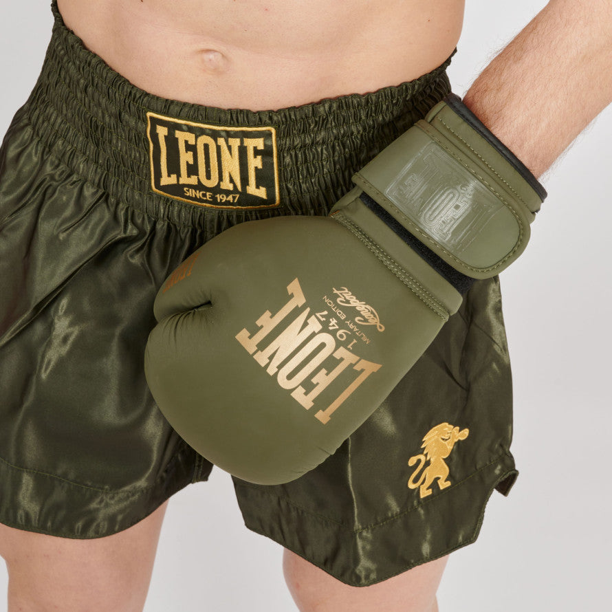 Pantaloncini Kick Thai Leone tinta unita