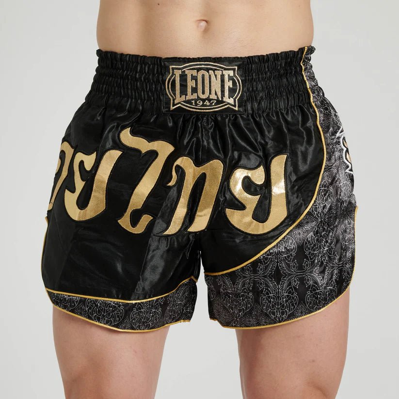 Pantaloncini Leone Elite Spacchi Laterali Kick Boxing Muay Thai - Fight Club Store