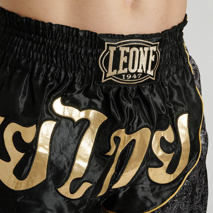 Pantaloncini Leone Elite Spacchi Laterali Kick Boxing Muay Thai